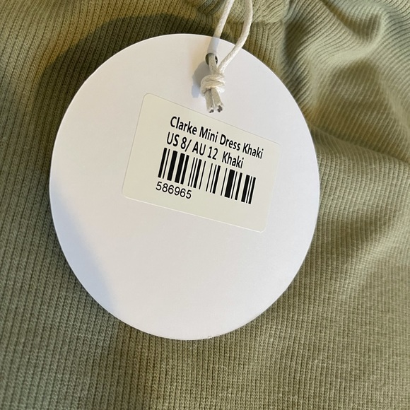 New Clarke Mini Dress- Khaki 💕 - Picture 4 of 4